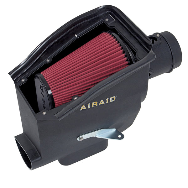 Airaid 08-10 Ford F-250/350 6.4L Power Stroke DSL MXP Intake System w/o Tube (Dry / Red Media)