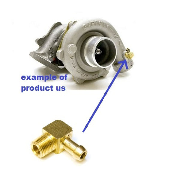 ATP 90 Degree Pressure Port 1/8inch to 7/32inch Barb Fitting