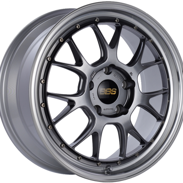 BBS LM-R 19x8.5 5x130 ET55 CB71.6 Diamond Black Center Diamond Cut Lip Wheel