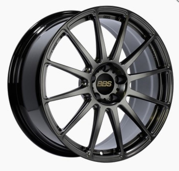 BBS FS 19x9 5x112 ET25 Diamond Black Wheel -82mm PFS/Clip Required