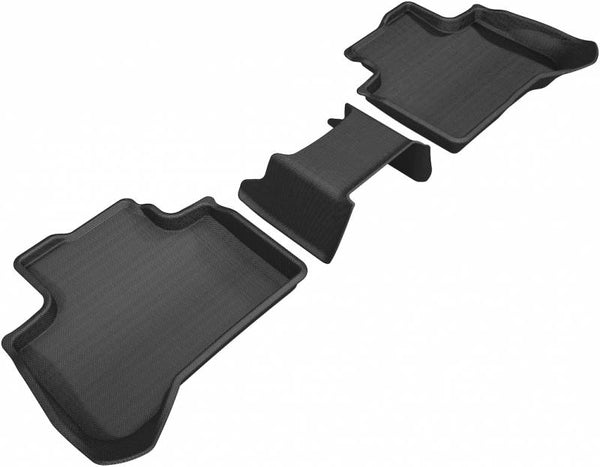 3D MAXpider 2018-2020 BMW X3 (G01)/X4 (G02) Kagu 1st & 2nd Row Floormats - Black