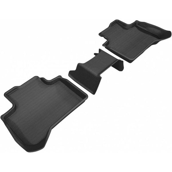 3D MAXpider 2018-2020 BMW X3 (G01)/X4 (G02) Kagu 1st & 2nd Row Floormats - Black