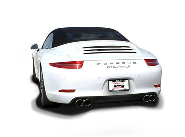 Borla 13 Porsch 911S/911 4S 3.4L A/T RWD/AWD Dual Split Rear Exit Catback Exhaust