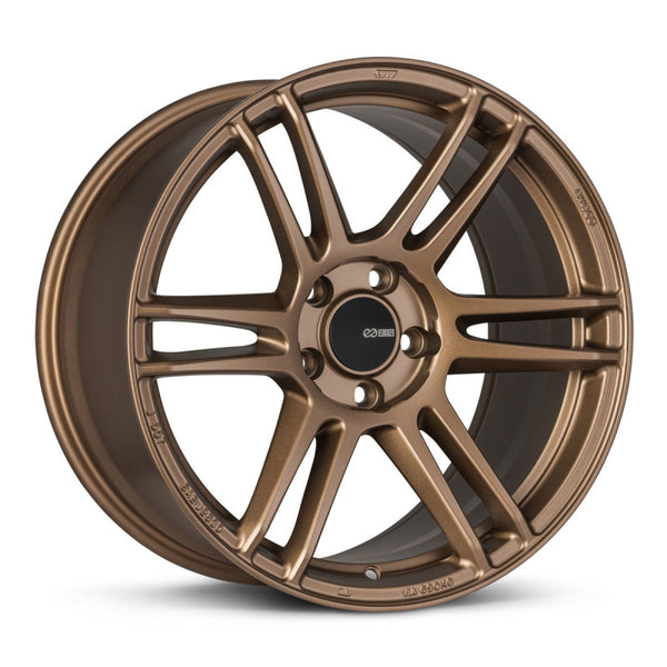 Enkei TSR-6 18x8.5 5x100 45mm Offset 72.6mm Bore Matte Bronze Wheel