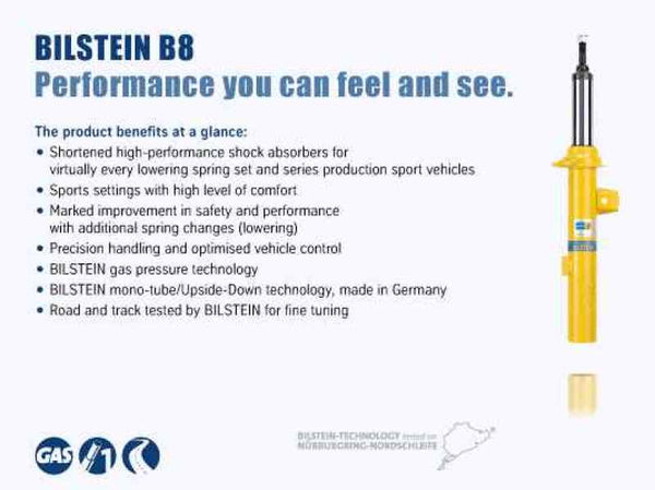 Bilstein B8 2009 Mercedes-Benz C230 Base Front Suspension Strut Assembly