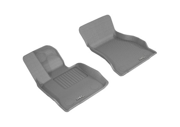 3D MAXpider 2018-2019 BMW 6 Series Gran Turismo Kagu 1st Row Floormat - Gray