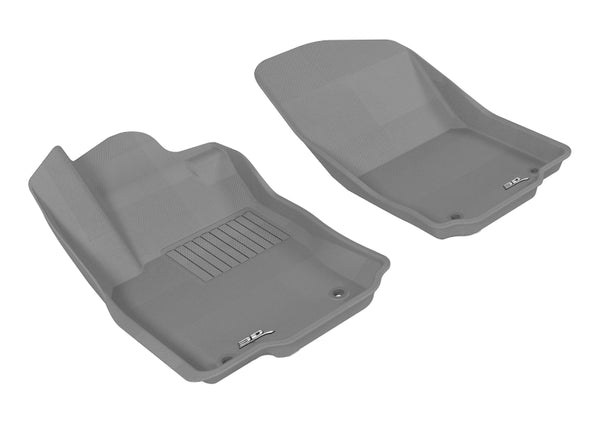 3D MAXpider 2012-2018 Mercedes-Benz GLE-Class/GLS-Class/ML-Class Kagu 1st Row Floormat - Gray