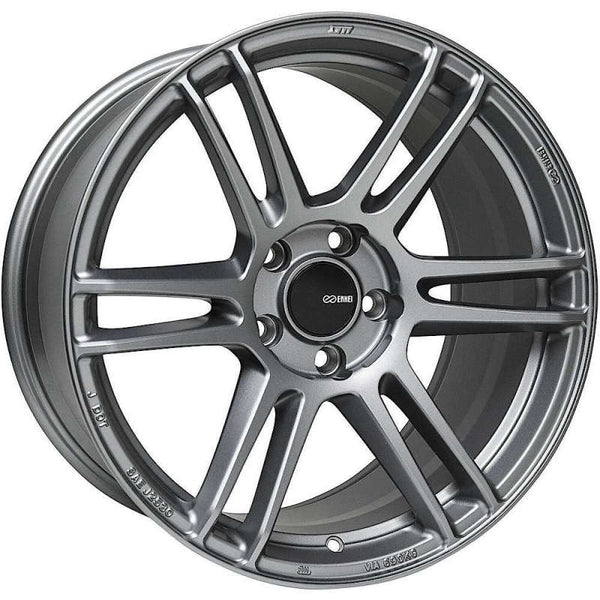 Enkei TSR-6 18x9.5 5x114.3 45mm Offset 72.6mm Bore Titanium Gray Wheel