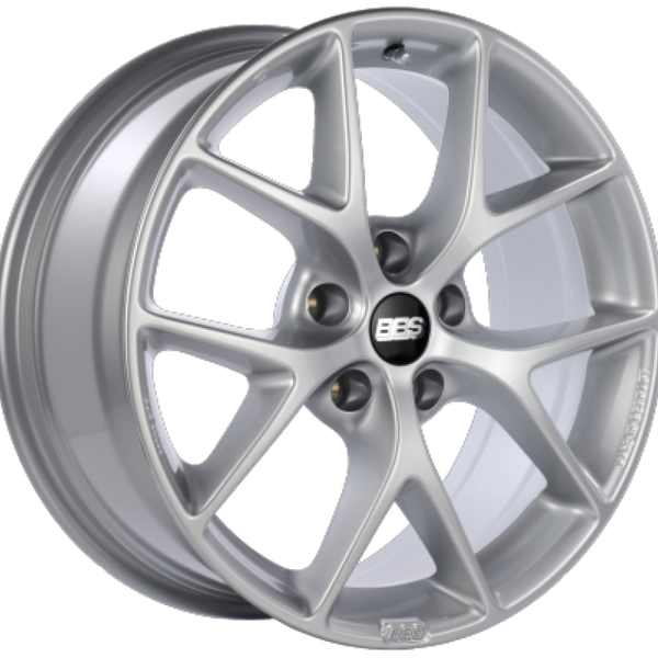 BBS SR 17x8 5x120 ET30 CB72.5 Sport Silver Wheel