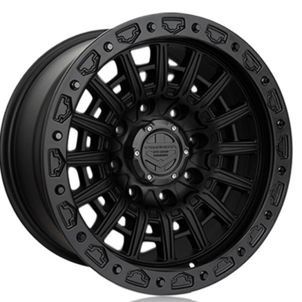 Vorsteiner Venom Rex Dodge 2500/3500 VR801BL Wheel 17x9 8x165 18et 121 Hub Coal Black