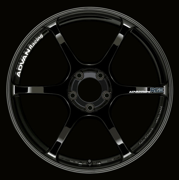 Advan RGIII 19x9.0 +35 5-114.3 Racing Gloss Black Wheel