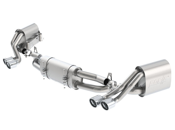 Borla 13 Porsch 911S/911 4S 3.4L A/T RWD/AWD Dual Split Rear Exit Catback Exhaust