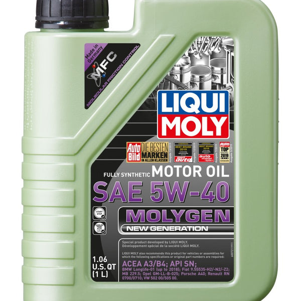 LIQUI MOLY 1L Molygen New Generation Motor Oil 5W-40