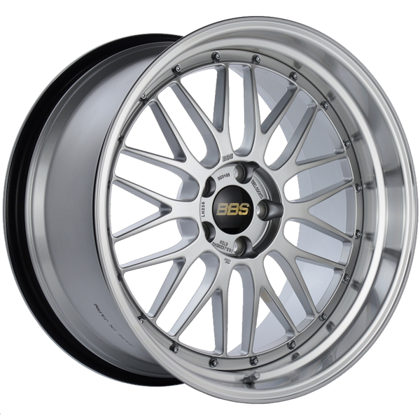 BBS LM 20x10.5 5x114.3 ET20 CB66 Diamond Silver Center Diamond Cut Lip Wheel