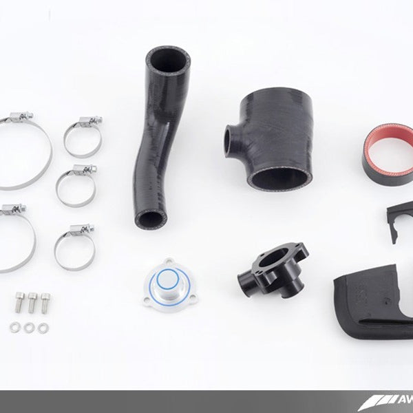 AWE Tuning FSI K03 Diverter Valve Relocation Kit - w/AWE Tuning Housing for Stock Diverter Valve