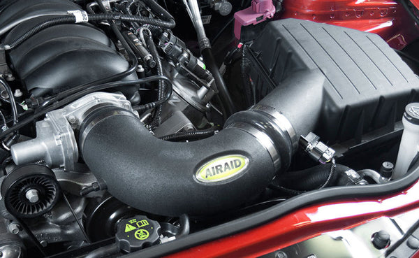 Airaid 2010-2014 Chevy Camaro SS 6.2L V8 F/I Airaid Jr Intake Kit - Oiled / Red Media