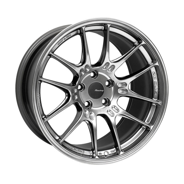 Enkei GTC02 18x10 5x112 32mm Offset 66.5mm Bore Hyper Silver Wheel