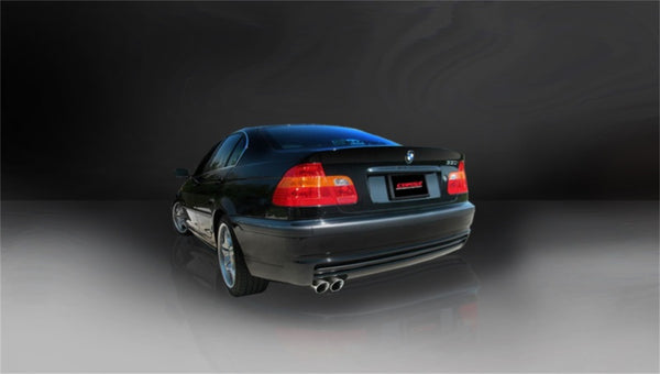 Corsa 99-06 BMW 325i/is Sedan E46 Polished Sport Cat-Back Exhaust