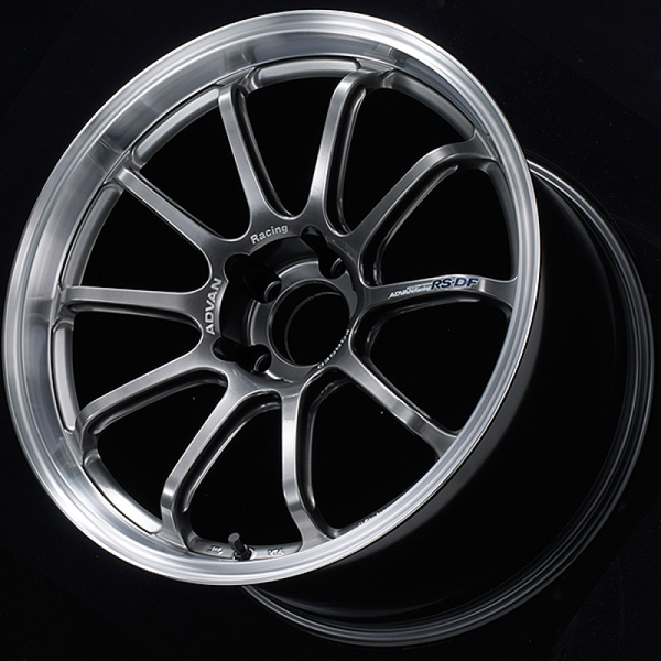 Advan RS-DF 19x10.5 +15 5-114.3 Machining & Racing Hyper Silver Wheel