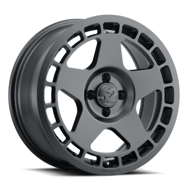 fifteen52 Turbomac 17x7.5 4x100 42mm ET 73.1mm Center Bore Asphalt Black Wheel