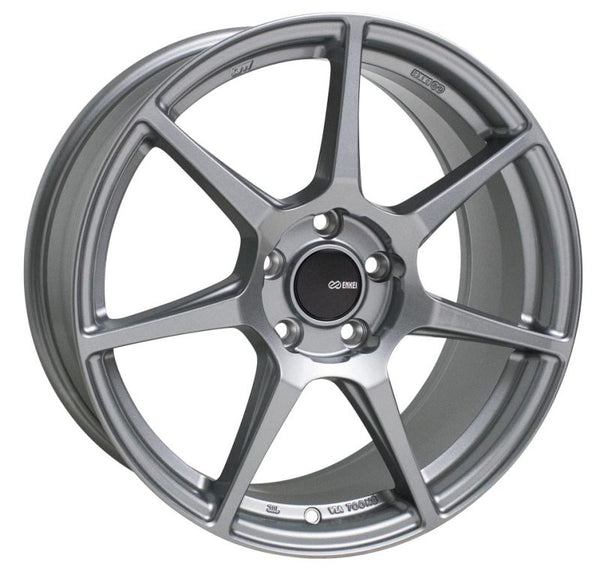 Enkei TFR 18x9.5 5x100 45mm Offset 72.6 Bore Diameter Storm Gray Wheel