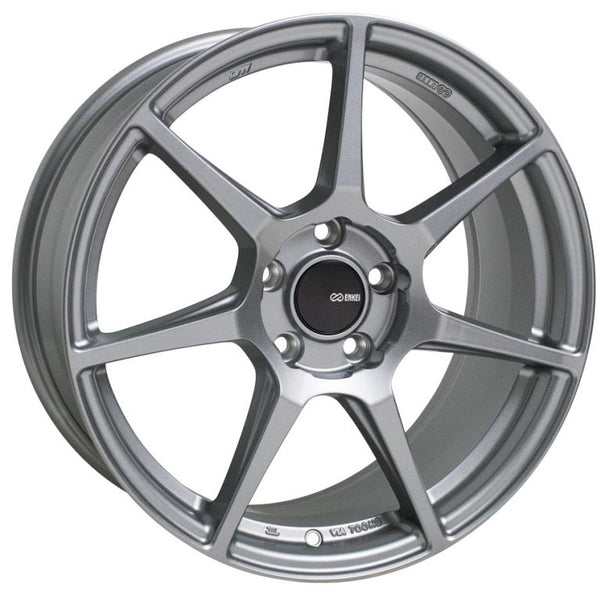 Enkei TFR 18x8.5 5x100 45mm Offset 72.6 Bore Diameter Storm Gray Wheel