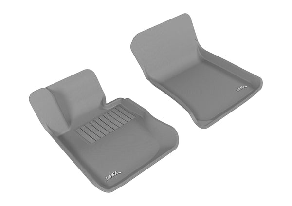 3D MAXpider 2013-2015 BMW X1 E84 Kagu 1st Row Floormat - Gray