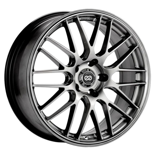 Enkei EKM3 442 18x8 5x120 42mm offset Hyper Silver Wheel