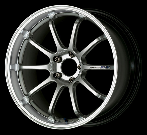 Advan RZ-DF 18x8.5 +52 5-130 Machining & Racing Hyper Silver Wheel