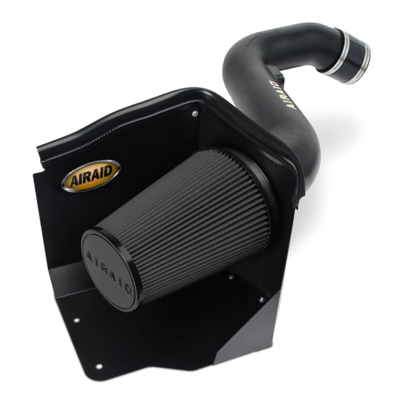 Airaid 2004 Chevy Duramax/04-05 GMC Duramax 6.6L LLY CAD Intake System w/ Tube (Dry / Black Media)