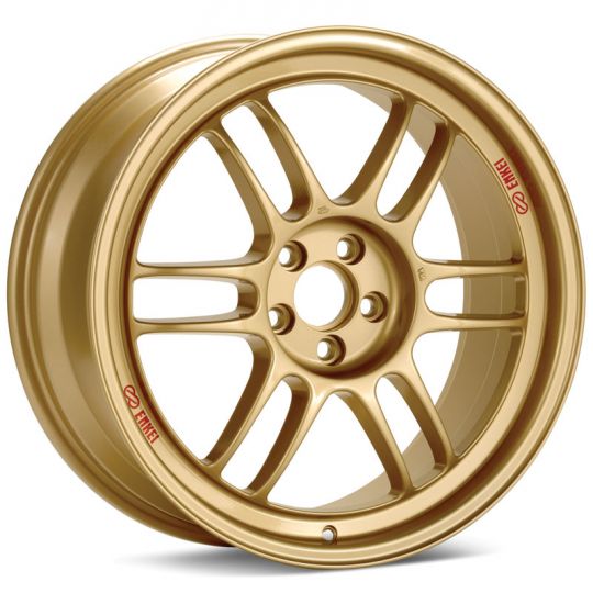 Enkei RPF1 17x9.5 5x100 38mm Offset Gold Wheel