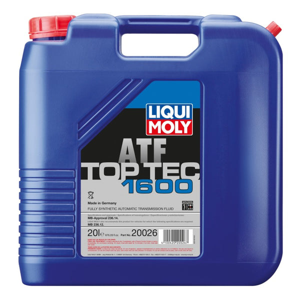 LIQUI MOLY 20L Top Tec ATF 1600