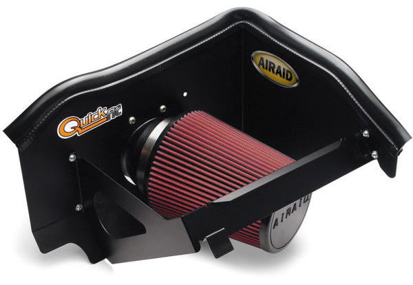 Airaid 04-13 Nissan Titan/Armada 5.6L CAD Intake System w/o Tube (Dry / Red Media)