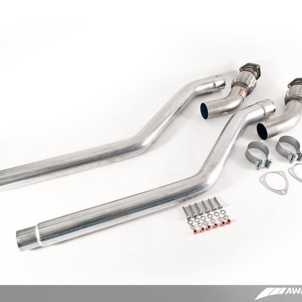AWE Tuning Audi B8 3.0T Non-Resonated Downpipes for S4 / S5