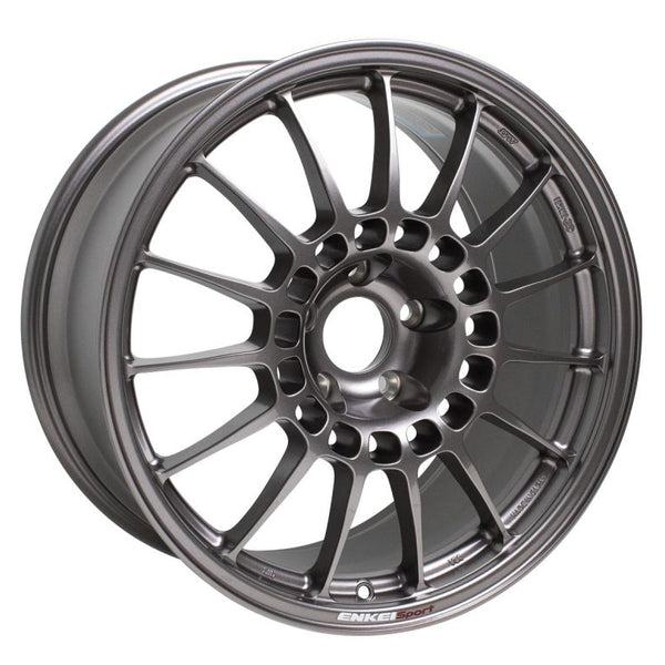 Enkei RCT5 18x9.0 5x114.3 40mm Offset 70mm Bore Dark Silver Wheel