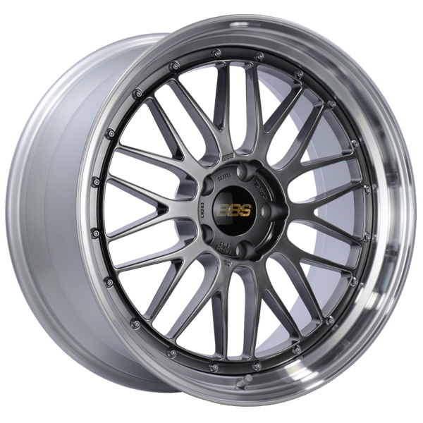 BBS LM 20x9 5x120 ET20 Diamond Black Center Diamond Cut Lip Wheel -82mm PFS/Clip Required