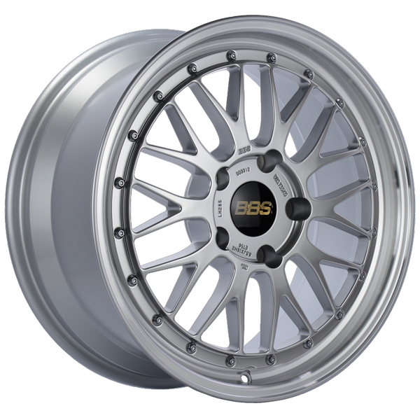 BBS LM 18x8.5 5x130 ET56 CB71.6 Diamond Silver Center Diamond Cut Lip Wheel