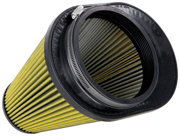 Airaid Universal Air Filter - Cone 6in FLG x 10-3/4x7-3/4in B x 4in T x 9in H - Synthaflow