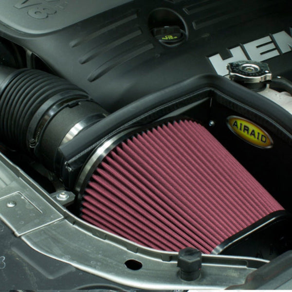 Airaid 11-13 Dodge Charger/Challenger 3.6/5.7/6.4L CAD Intake System w/o Tube (Oiled / Red Media)