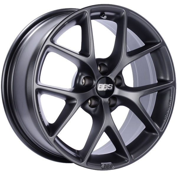 BBS SR 18x8 5x112 ET21 CB66.5 Satin Grey Wheel