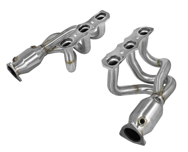 aFe Power Elite Twisted Steel Headers w/Cats 304 Stainless Steel 12-14 Porsche 911 (991) C2S 3.8L