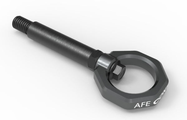 aFe Control Rear Tow Hook Grey BMW F-Chassis 2/3/4/M