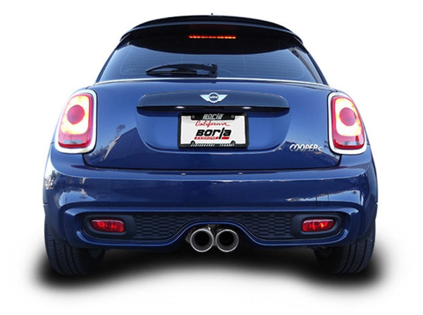 Borla 14-15 Mini Cooper S F56 2.0L Turbo AT/MT FWD 2DR 2.5in Touring Rear Section Exhaust 4in Tips