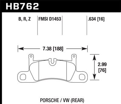 Centric 03-10 Porsche Cayenne 04-13 Volkswagen Touareg Front Brake Pad Sensor