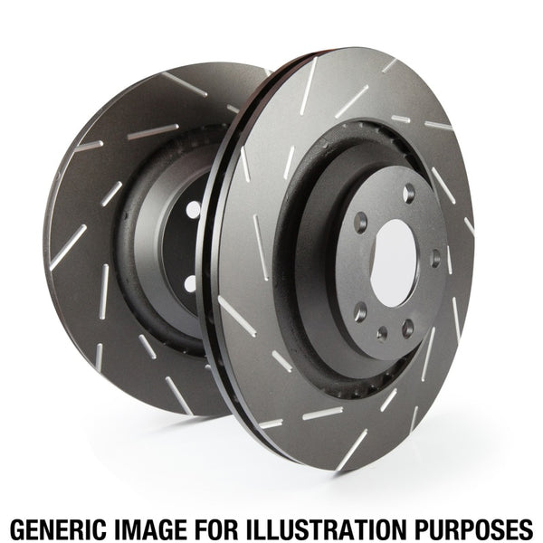 EBC 07-11 Mercedes-Benz G55 AMG 5.4 Supercharged USR Slotted Front Rotors