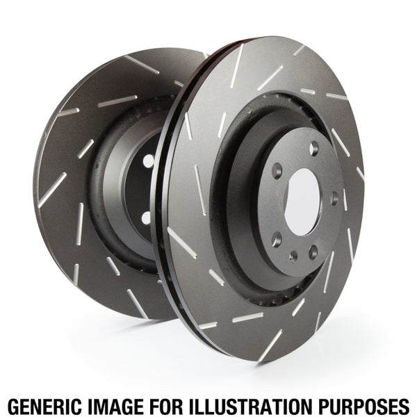 EBC 02-03 Mini Hardtop 1.6 USR Slotted Front Rotors