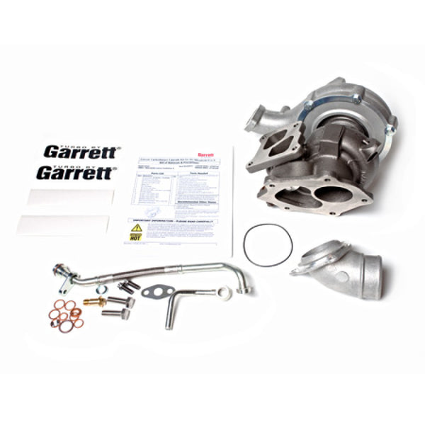 ATP Evo X Garrett Dual Ball Bearing Twin-scroll GTX3076R Bolt-On Turbo Kit - Internally Wastegated