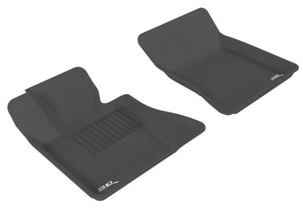 3D MAXpider 2004-2010 BMW X3 E83 Kagu 1st Row Floormat - Black