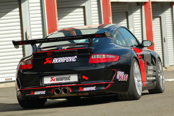 Akrapovic 06-09 Porsche 911 GT3/RS 3.6 Evolution Race Line w/ Header (Titanium) w/ Titanium Tips