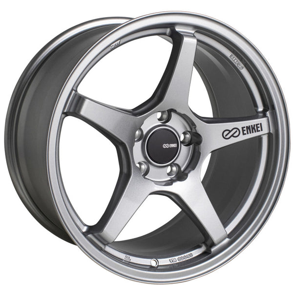 Enkei TS-5 18x8.5 5x108 40mm Offset 72.6mm Bore Storm Grey Wheel